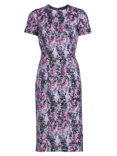 PRABAL GURUNG Women's Sequined Short-Sleeve Sheath Dress | Thumbnail 1 PRABAL GURUNG Women's Sequined Short-Sleeve Sheath Dress | Thumbnail 1