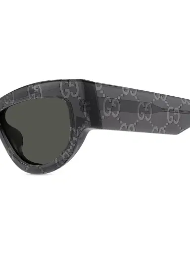 Gucci Women's Miami Logo 53MM Cat-Eye Sunglasses - Grey | Thumbnail 3 Gucci Women's Miami Logo 53MM Cat-Eye Sunglasses - Grey | Thumbnail 3