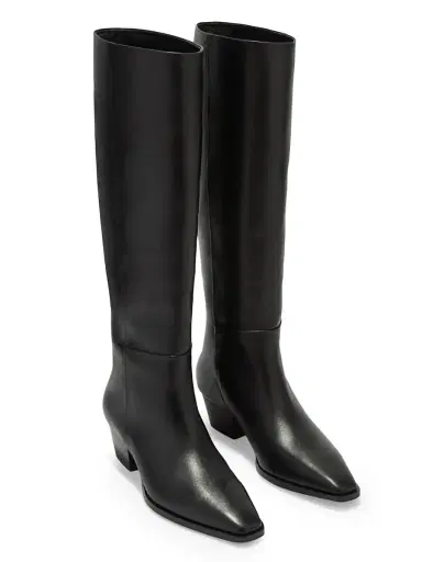 aeyde Women's Medea 40MM Leather Knee-High Boots - Black - Size 10 | Thumbnail 2 aeyde Women's Medea 40MM Leather Knee-High Boots - Black - Size 10 | Thumbnail 2