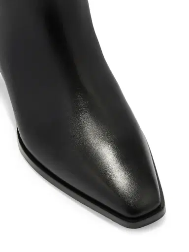 aeyde Women's Medea 40MM Leather Knee-High Boots - Black - Size 10 | Thumbnail 4 aeyde Women's Medea 40MM Leather Knee-High Boots - Black - Size 10 | Thumbnail 4