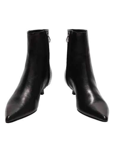 Aeyde Women's 3MM Leather Ankle Boots - Black | Thumbnail 4 Aeyde Women's 3MM Leather Ankle Boots - Black | Thumbnail 4