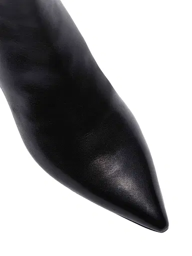 Aeyde Women's 3MM Leather Ankle Boots - Black | Thumbnail 5 Aeyde Women's 3MM Leather Ankle Boots - Black | Thumbnail 5