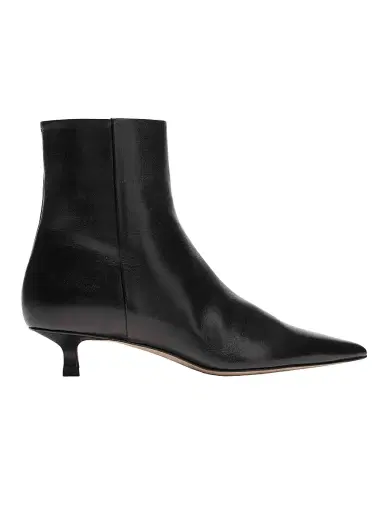 Aeyde Women's 3MM Leather Ankle Boots - Black | Thumbnail 1 Aeyde Women's 3MM Leather Ankle Boots - Black | Thumbnail 1