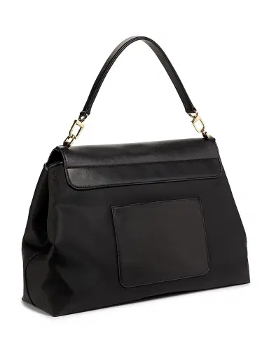 TOTEME Women's T-Lock Nylon & Leather Satchel | Thumbnail 4 TOTEME Women's T-Lock Nylon & Leather Satchel | Thumbnail 4