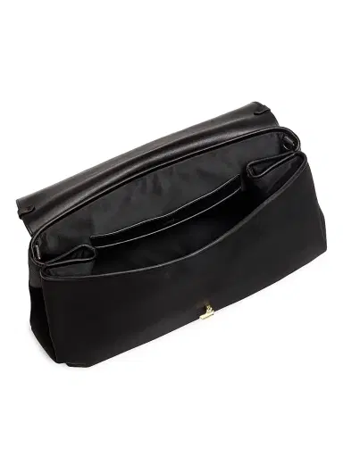TOTEME Women's T-Lock Nylon & Leather Satchel | Thumbnail 5 TOTEME Women's T-Lock Nylon & Leather Satchel | Thumbnail 5