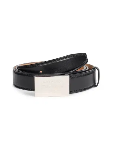 Acne Studios Men's 1996 Logo Plaque Belt | Thumbnail 1 Acne Studios Men's 1996 Logo Plaque Belt | Thumbnail 1