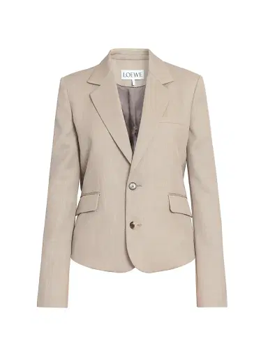 Loewe Women's Tailored Stretch Blazer | Thumbnail 1 Loewe Women's Tailored Stretch Blazer | Thumbnail 1
