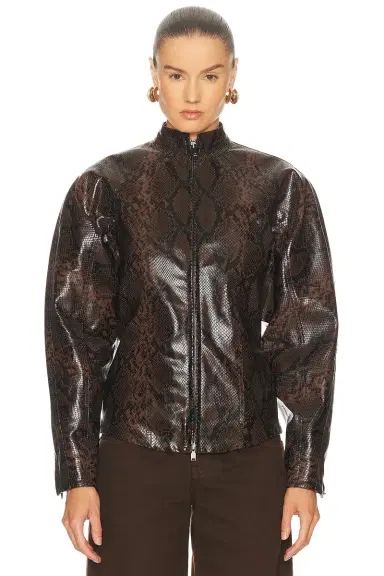 Stella McCartney Alter Snake Jacket | Thumbnail 1 Stella McCartney Alter Snake Jacket | Thumbnail 1