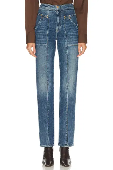 MOTHER The Riveting Rambler Zip Sneak Jeans | Thumbnail 3 MOTHER The Riveting Rambler Zip Sneak Jeans | Thumbnail 3