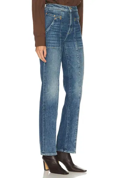 MOTHER The Riveting Rambler Zip Sneak Jeans | Thumbnail 4 MOTHER The Riveting Rambler Zip Sneak Jeans | Thumbnail 4
