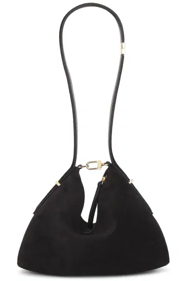 TOTEME Suede Scoop Wristlet Bag | Thumbnail 3 TOTEME Suede Scoop Wristlet Bag | Thumbnail 3