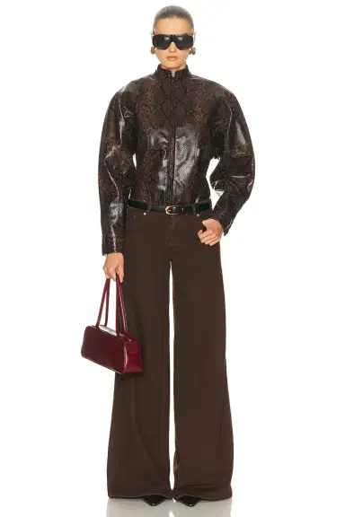 Stella McCartney Mid Rise Wide Leg | Thumbnail 5 Stella McCartney Mid Rise Wide Leg | Thumbnail 5