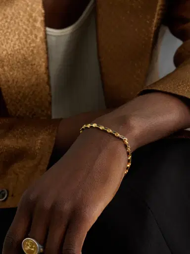 David Yurman Streamline® 18-Karat Gold Forged Carbon Bracelet - Men | Thumbnail 2 David Yurman Streamline® 18-Karat Gold Forged Carbon Bracelet - Men | Thumbnail 2
