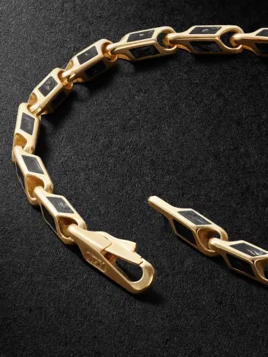 David Yurman Streamline® 18-Karat Gold Forged Carbon Bracelet - Men | Thumbnail 3 David Yurman Streamline® 18-Karat Gold Forged Carbon Bracelet - Men | Thumbnail 3