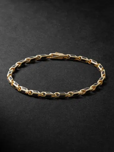 David Yurman Streamline® 18-Karat Gold Forged Carbon Bracelet - Men | Thumbnail 1 David Yurman Streamline® 18-Karat Gold Forged Carbon Bracelet - Men | Thumbnail 1