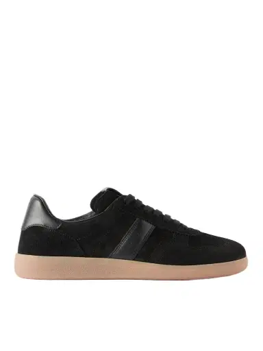 Tom Ford Leather-Trimmed Suede Sneakers - Men | Thumbnail 1 Tom Ford Leather-Trimmed Suede Sneakers - Men | Thumbnail 1