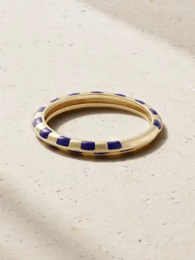 Yvonne Léon Nano Alliance 9-karat Gold And Enamel Ring | Thumbnail 3 Yvonne Léon Nano Alliance 9-karat Gold And Enamel Ring | Thumbnail 3