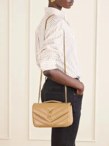 Saint Laurent Loulou Matelassé Leather Shoulder Bag | Thumbnail 2 Saint Laurent Loulou Matelassé Leather Shoulder Bag | Thumbnail 2