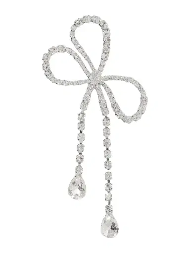 Jennifer Behr Evelyn Rhodium-plated Crystal Brooch | Thumbnail 1 Jennifer Behr Evelyn Rhodium-plated Crystal Brooch | Thumbnail 1