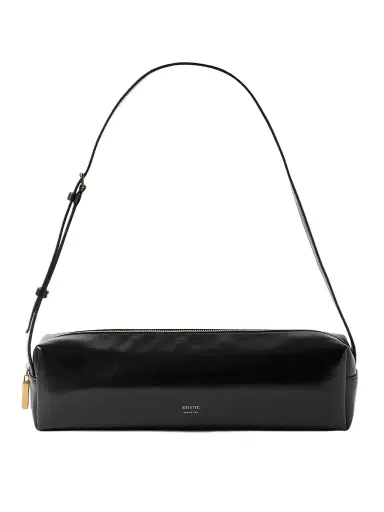 Khaite Kye Glossed-leather Shoulder Bag | Thumbnail 1 Khaite Kye Glossed-leather Shoulder Bag | Thumbnail 1