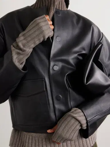 Arch4 Ribbed Cashmere Wrist Warmers | Thumbnail 2 Arch4 Ribbed Cashmere Wrist Warmers | Thumbnail 2