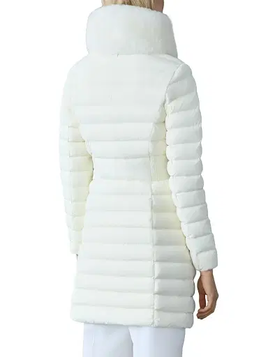 Mackage Women's Lyris Shearling-Trim Down Coat | Thumbnail 4 Mackage Women's Lyris Shearling-Trim Down Coat | Thumbnail 4