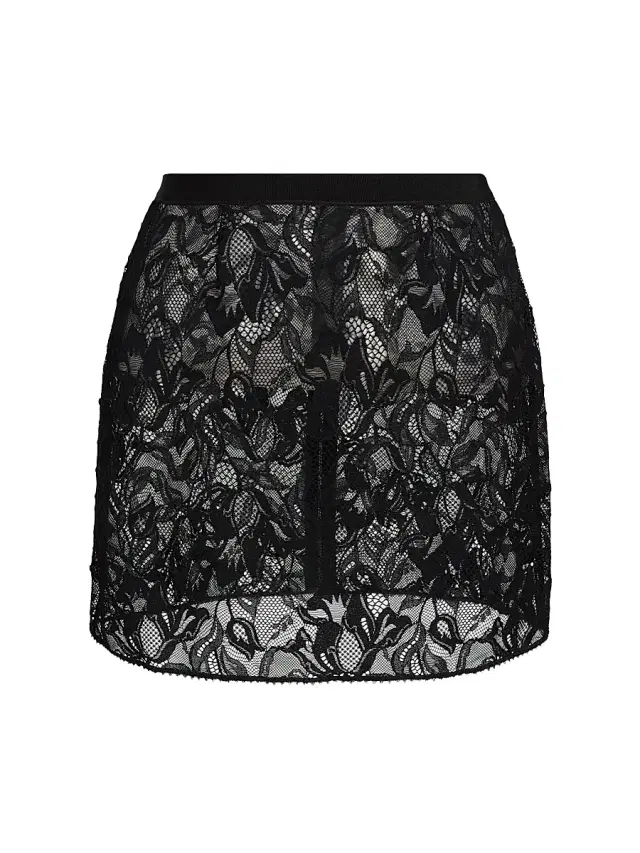 Women's Sophie Stretch Lace Skirt - Black Women's Sophie Stretch Lace Skirt - Black