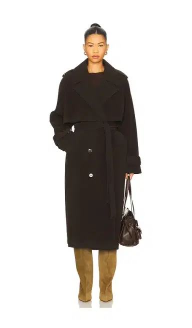 Joe's Jeans Elizabeth Faux Suede Trench Coat | Thumbnail 2 Joe's Jeans Elizabeth Faux Suede Trench Coat | Thumbnail 2