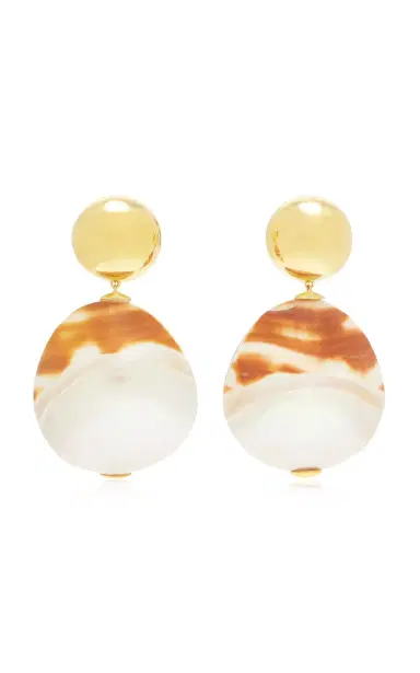 Lizzie Fortunato Rodan Pearl Earrings In Tigre Clip On | Thumbnail 5 Lizzie Fortunato Rodan Pearl Earrings In Tigre Clip On | Thumbnail 5