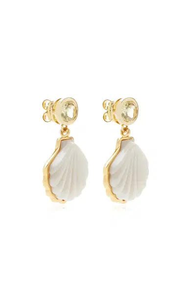 Lizzie Fortunato Luna Shell Earrings | Thumbnail 4 Lizzie Fortunato Luna Shell Earrings | Thumbnail 4