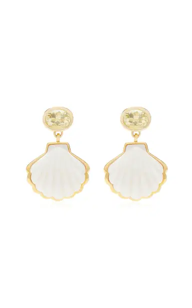 Lizzie Fortunato Luna Shell Earrings | Thumbnail 1 Lizzie Fortunato Luna Shell Earrings | Thumbnail 1