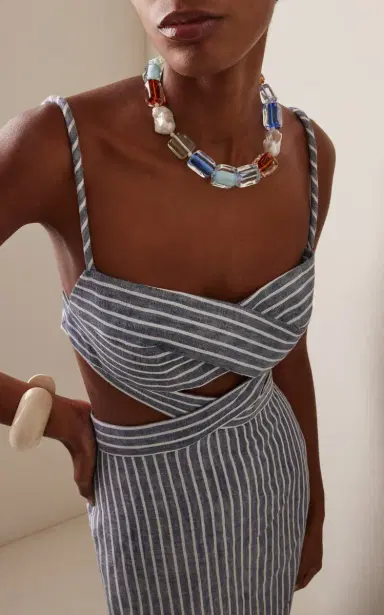 Lizzie Fortunato Delphine Collar In Paradise | Thumbnail 2 Lizzie Fortunato Delphine Collar In Paradise | Thumbnail 2