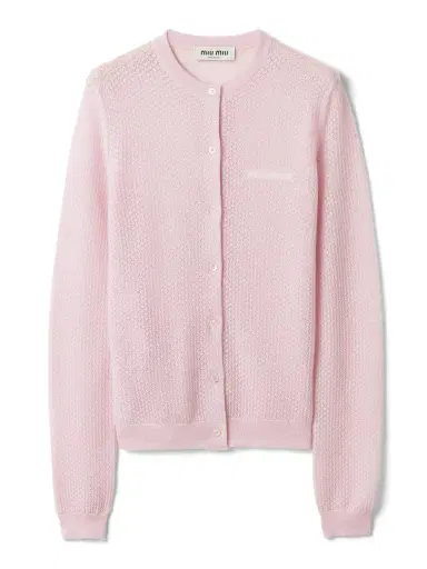 Miu Miu Cashmere Cardigan | Thumbnail 1 Miu Miu Cashmere Cardigan | Thumbnail 1