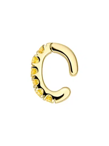 Beatriz Werebe Jumbo Fancy Yellow Diamond Ear Cuff | Thumbnail 2 Beatriz Werebe Jumbo Fancy Yellow Diamond Ear Cuff | Thumbnail 2