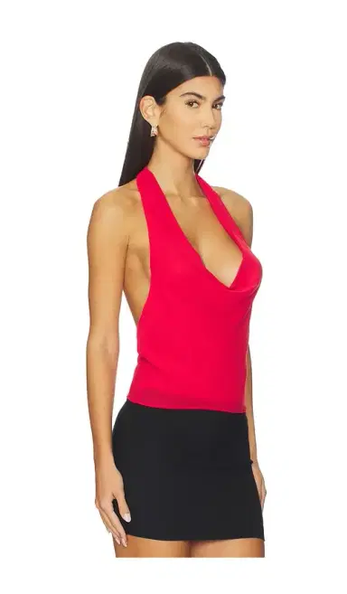 Frankies Bikinis Serenity Chiffon Halter Top | Thumbnail 2 Frankies Bikinis Serenity Chiffon Halter Top | Thumbnail 2