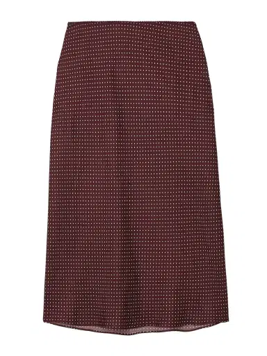 DÔEN Elowette Polka-dot Silk-blend Twill Midi Skirt | Thumbnail 1 DÔEN Elowette Polka-dot Silk-blend Twill Midi Skirt | Thumbnail 1