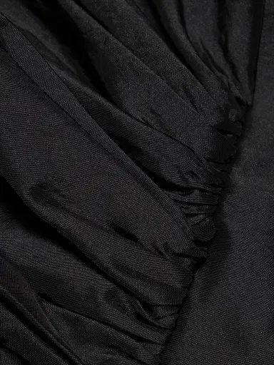 SIMKHAI Women's Edwina Taffeta Minidress - Black | Thumbnail 7 SIMKHAI Women's Edwina Taffeta Minidress - Black | Thumbnail 7