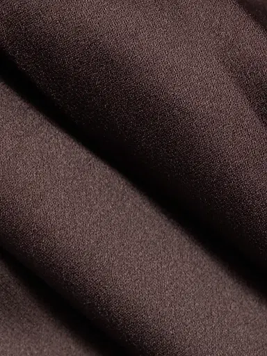 SIMKHAI Women's Odessa Draped Midi-Dress - Chocolate | Thumbnail 7 SIMKHAI Women's Odessa Draped Midi-Dress - Chocolate | Thumbnail 7