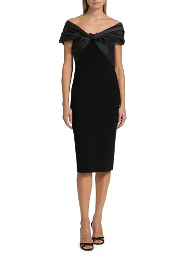 Simkhai Women's Mia Off-The-Shoulder Cut-Out Midi-Dress | Thumbnail 3 Simkhai Women's Mia Off-The-Shoulder Cut-Out Midi-Dress | Thumbnail 3