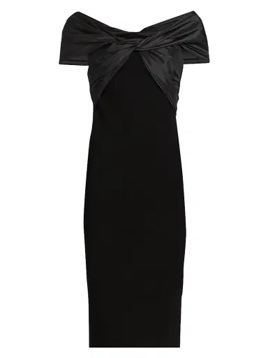 Simkhai Women's Mia Off-The-Shoulder Cut-Out Midi-Dress | Thumbnail 1 Simkhai Women's Mia Off-The-Shoulder Cut-Out Midi-Dress | Thumbnail 1