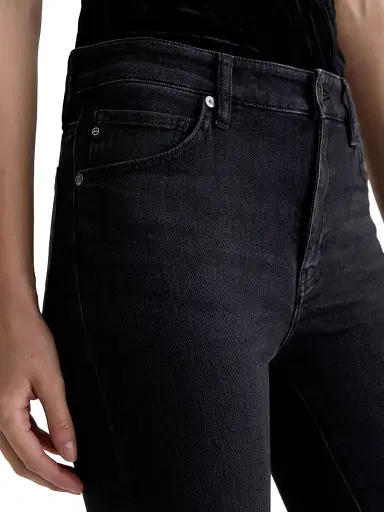 AG Jeans Women's Mari Embellished Straight-Leg Jeans - Glasgow Constellation | Thumbnail 4 AG Jeans Women's Mari Embellished Straight-Leg Jeans - Glasgow Constellation | Thumbnail 4