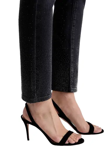 AG Jeans Women's Mari Embellished Straight-Leg Jeans - Glasgow Constellation | Thumbnail 6 AG Jeans Women's Mari Embellished Straight-Leg Jeans - Glasgow Constellation | Thumbnail 6