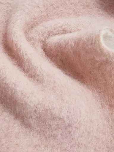 Moncler Women's Scarf in Wool & Alpaca Blend - Pink | Thumbnail 3 Moncler Women's Scarf in Wool & Alpaca Blend - Pink | Thumbnail 3