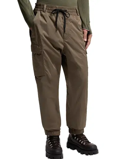Moncler Grenoble Men's Cargo Pants - Olive Green | Thumbnail 2 Moncler Grenoble Men's Cargo Pants - Olive Green | Thumbnail 2
