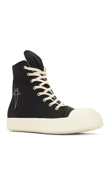 DRKSHDW by Rick Owens High Top Sneaks with Pentagram Embroidery | Thumbnail 2 DRKSHDW by Rick Owens High Top Sneaks with Pentagram Embroidery | Thumbnail 2