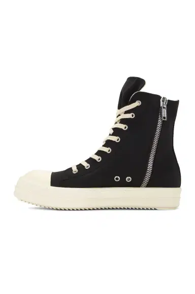 DRKSHDW by Rick Owens High Top Sneaks with Pentagram Embroidery | Thumbnail 7 DRKSHDW by Rick Owens High Top Sneaks with Pentagram Embroidery | Thumbnail 7