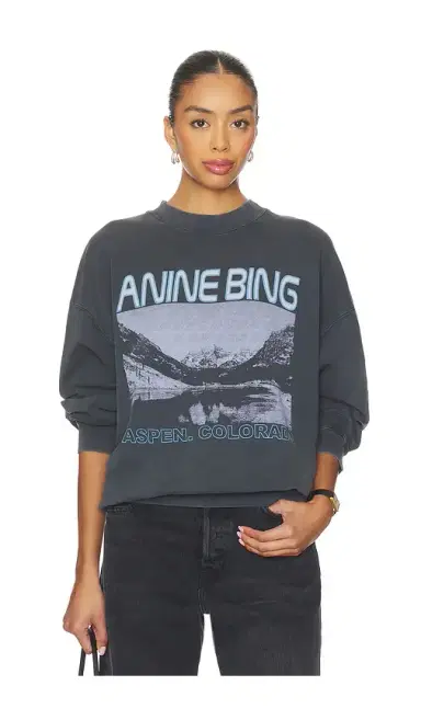 Anine Bing x REVOLVE Jaci Sweatshirt | Thumbnail 1 Anine Bing x REVOLVE Jaci Sweatshirt | Thumbnail 1