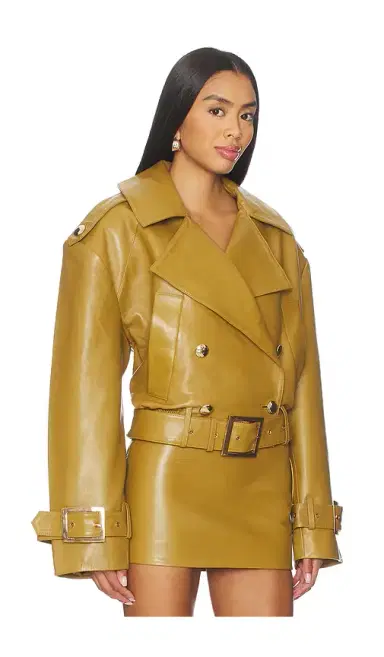 Retrofête Malene Leather Jacket | Thumbnail 2 Retrofête Malene Leather Jacket | Thumbnail 2