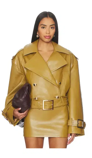 Retrofête Malene Leather Jacket | Thumbnail 1 Retrofête Malene Leather Jacket | Thumbnail 1