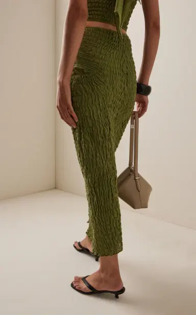 TG Botanical Wendy Shirred Cotton Maxi Skirt | Thumbnail 4 TG Botanical Wendy Shirred Cotton Maxi Skirt | Thumbnail 4